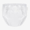 bloomersy, majteczki na pieluchę – białe