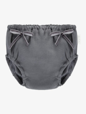 bloomersy, majteczki na pieluchę - szare
