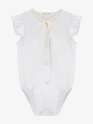 body butterfly - białe